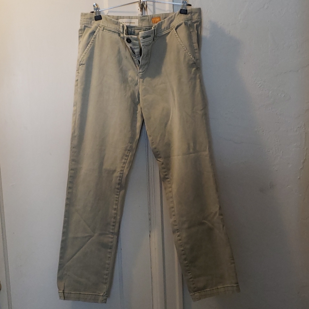 Pants, Pilcro, light olive